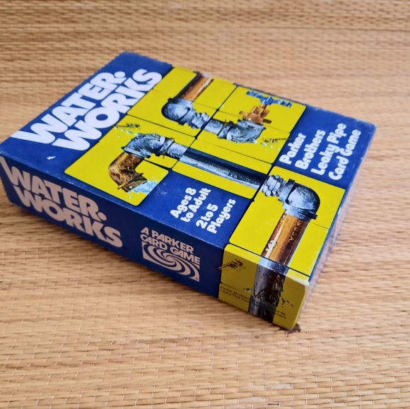 Vintage Parker Brothers Water Works Card Game 1976- Complete - Picture 7 of 8